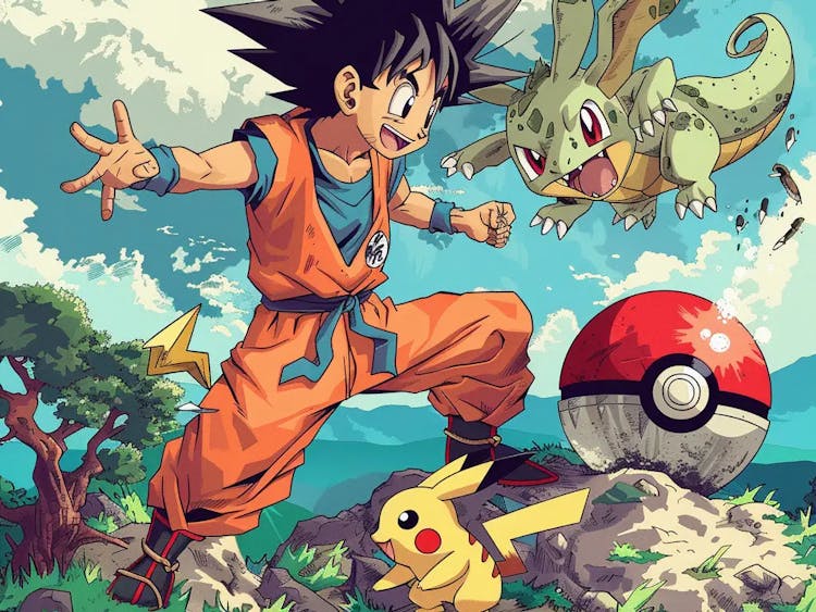 Héritage de Dragon Ball dans Pokémon