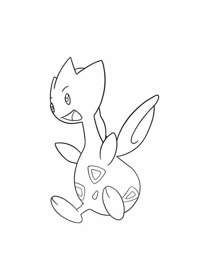 Coloriage Togetic (A4) à imprimer