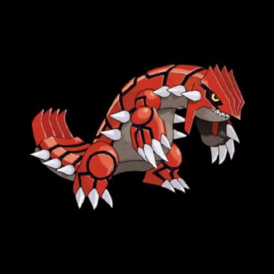 Coloriage Groudon